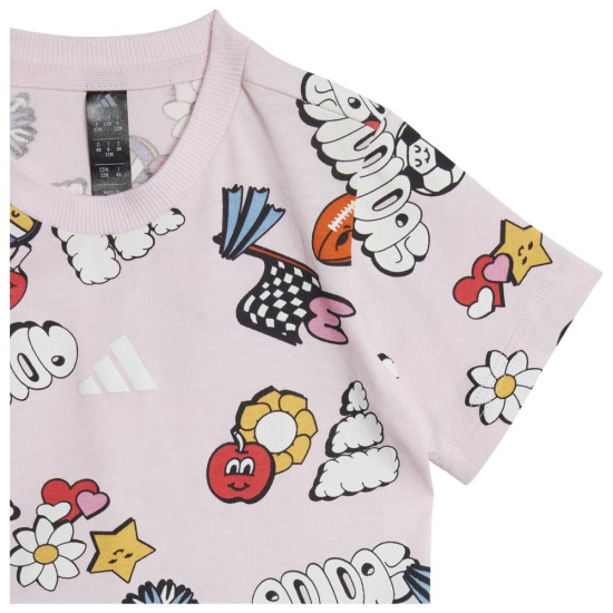 Adidas Βρεφικό σετ Fun AOP Set